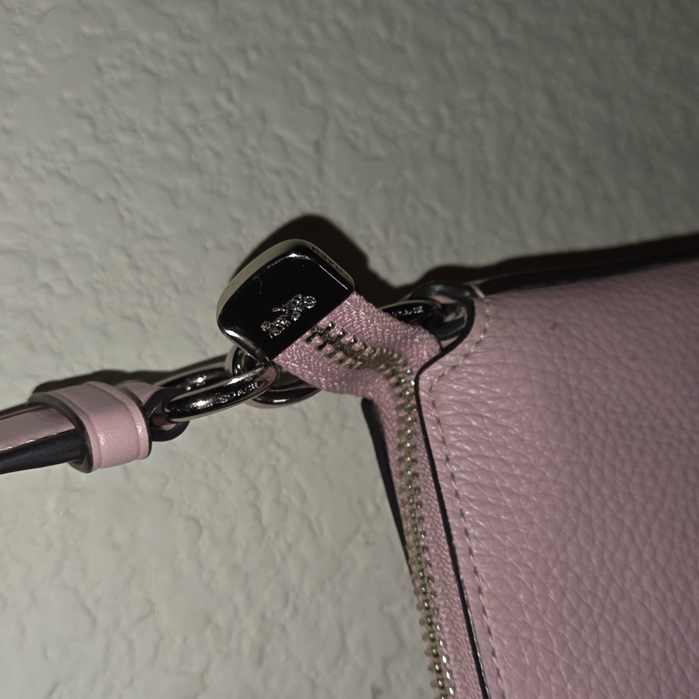 Coach Blush Pink Leather Crossbody Bag - Picture 4 of 11